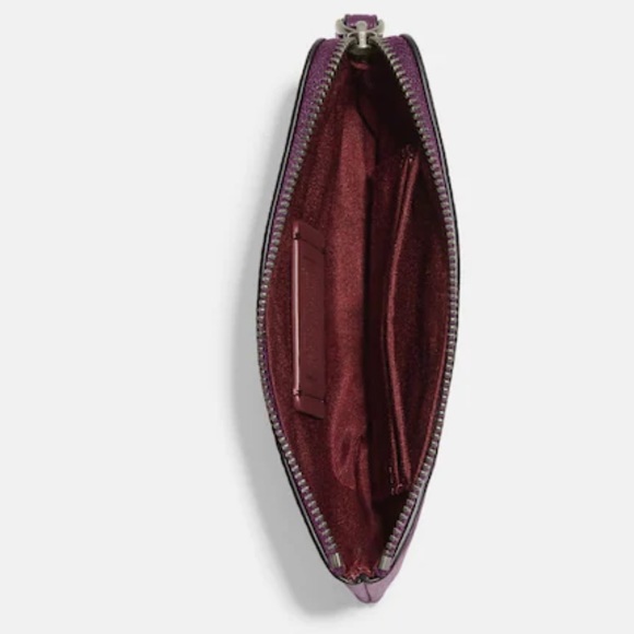 Disney X Coach Corner Zip Wristlet With Maleficent Motif - Picture 2 of 3